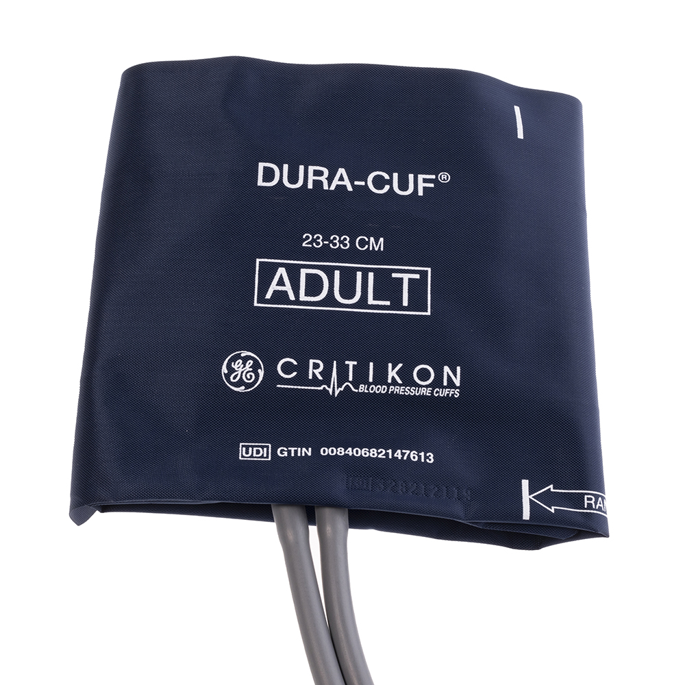 DURA-CUF, ADULTO, BAYONETA DE 1 TB, 23-33 CM, CAJA/5 DURA-CUF, ADULTO, BAYONETA DE 1 TB, 23-33 CM, CAJA/5
