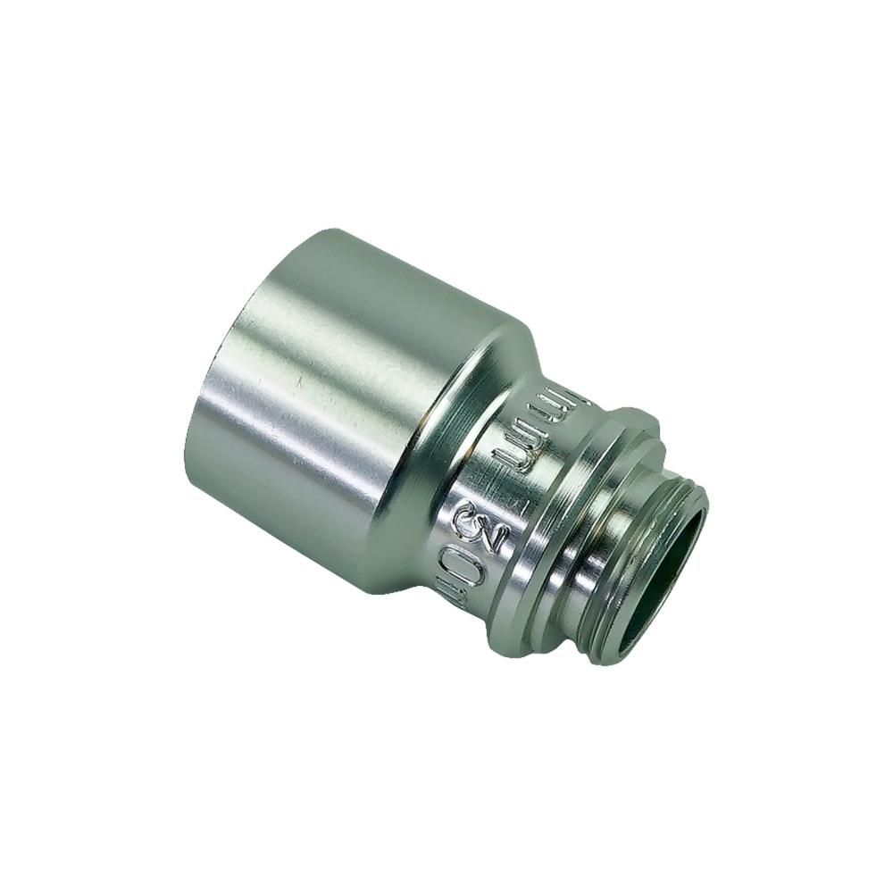 CONECTOR PARA MANGUERA DE EVACUACIÓN DE 30 MM AGSS 13/16-20 X 1.82L, Mecánico, Aluminio CONECTOR PARA MANGUERA DE EVACUACIÓN DE 30 MM AGSS 13/16-20 X 1.82L, Mecánico, Aluminio