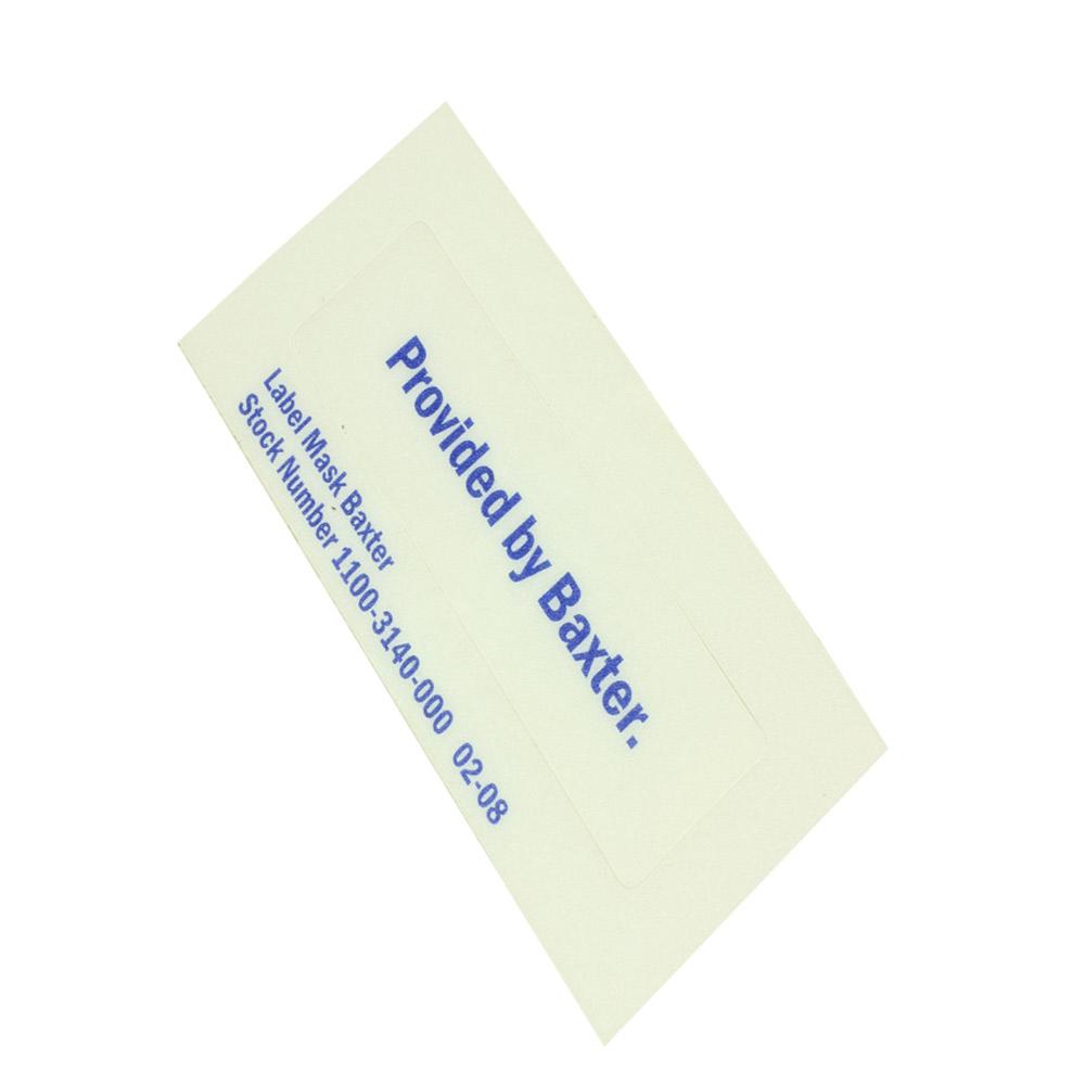 AUTOADHESIVO, LBL MÁSCARA BAXTER SEVO AUTOADHESIVO, LBL MÁSCARA BAXTER SEVO