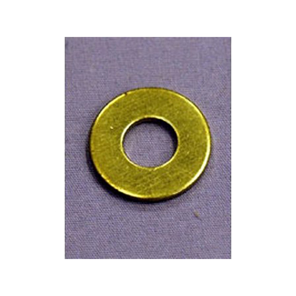 Washer Flat Plain ID 0.336 OD 0.75 Thickness 0.064 Brass Washer Flat Plain ID 0.336 OD 0.75 Thickness 0.064 Brass