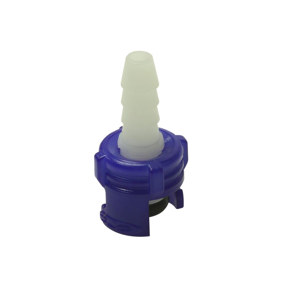 acoplamiento lineal azul para aislador de bcg de 4mm con espiga para manguera acoplamiento lineal azul para aislador de bcg de 4mm con espiga para manguera