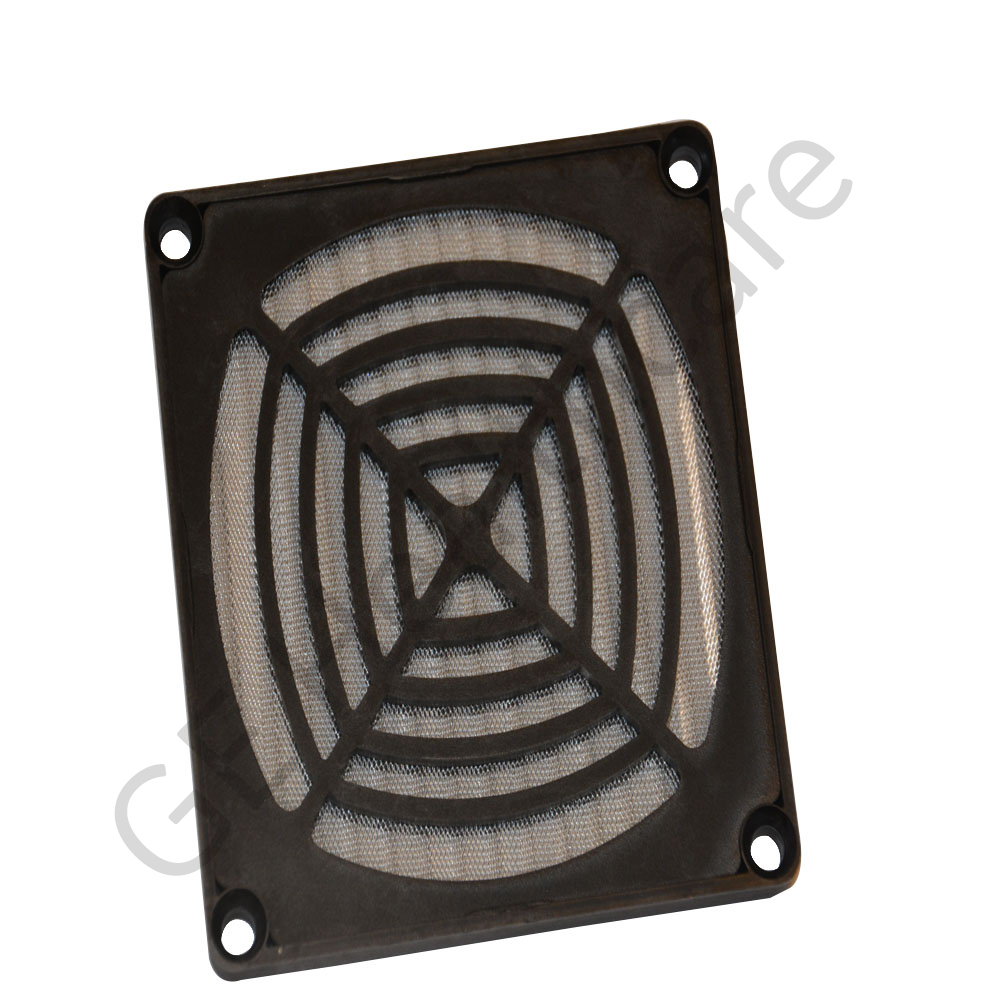 filter fan assembly 80mm rfi/emi shielding-carbon/nyl im