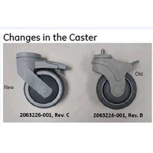 1 X CASTER WITH BRAKE KIT COMPACT TROLLEY 1 X CASTER WITH BRAKE KIT COMPACT TROLLEY