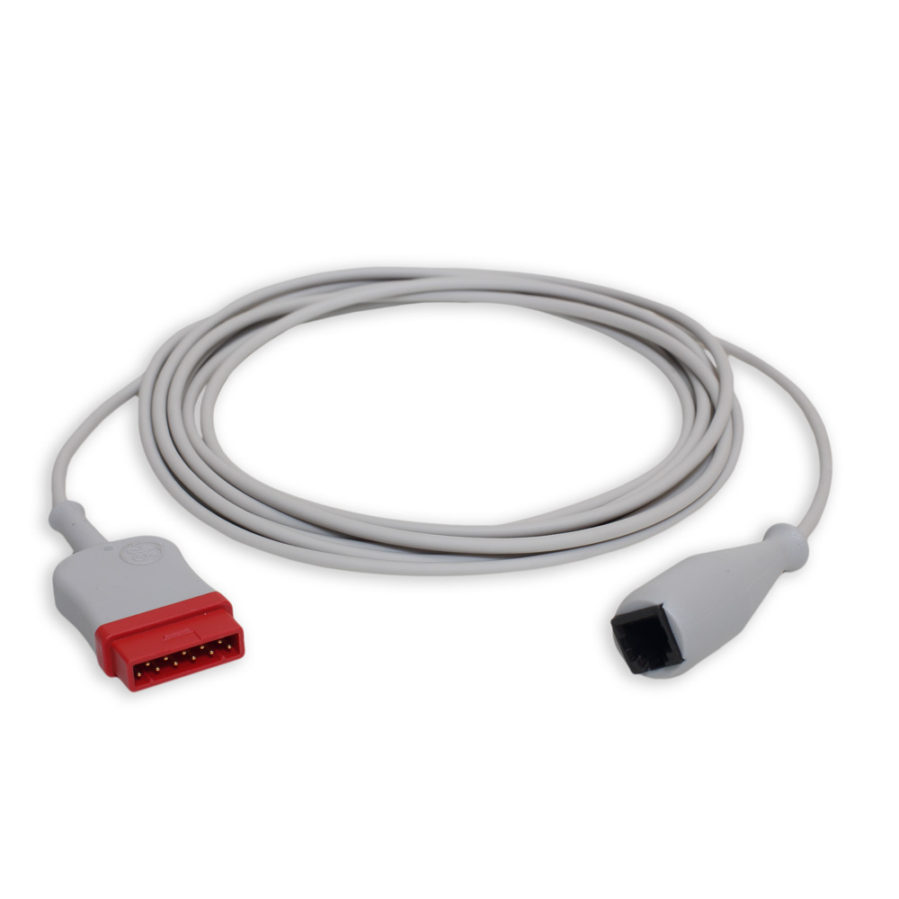 Cable IBP, ICU Medical Transpac-IV, simple, 3, 6 m/12 pies Cable IBP, ICU Medical Transpac-IV, simple, 3, 6 m/12 pies