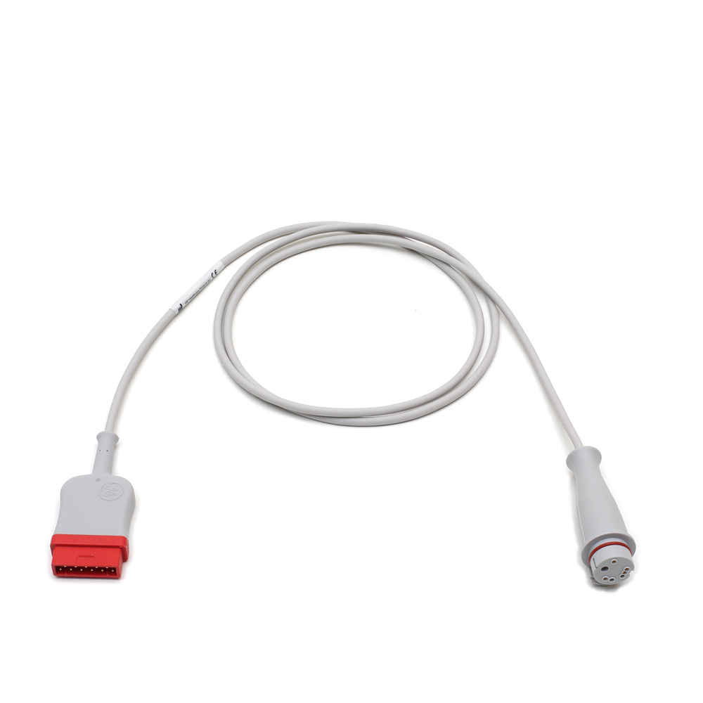 Cable IBP, argón, simple, 1.2 m/4 pies. Cable IBP, argón, simple, 1.2 m/4 pies.