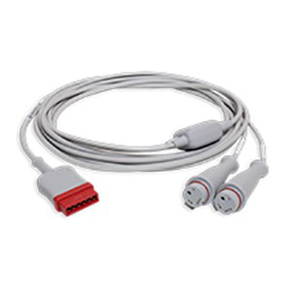 Cable IBP, argón, doble, 1.2 m/4 pies. Cable IBP, argón, doble, 1.2 m/4 pies.