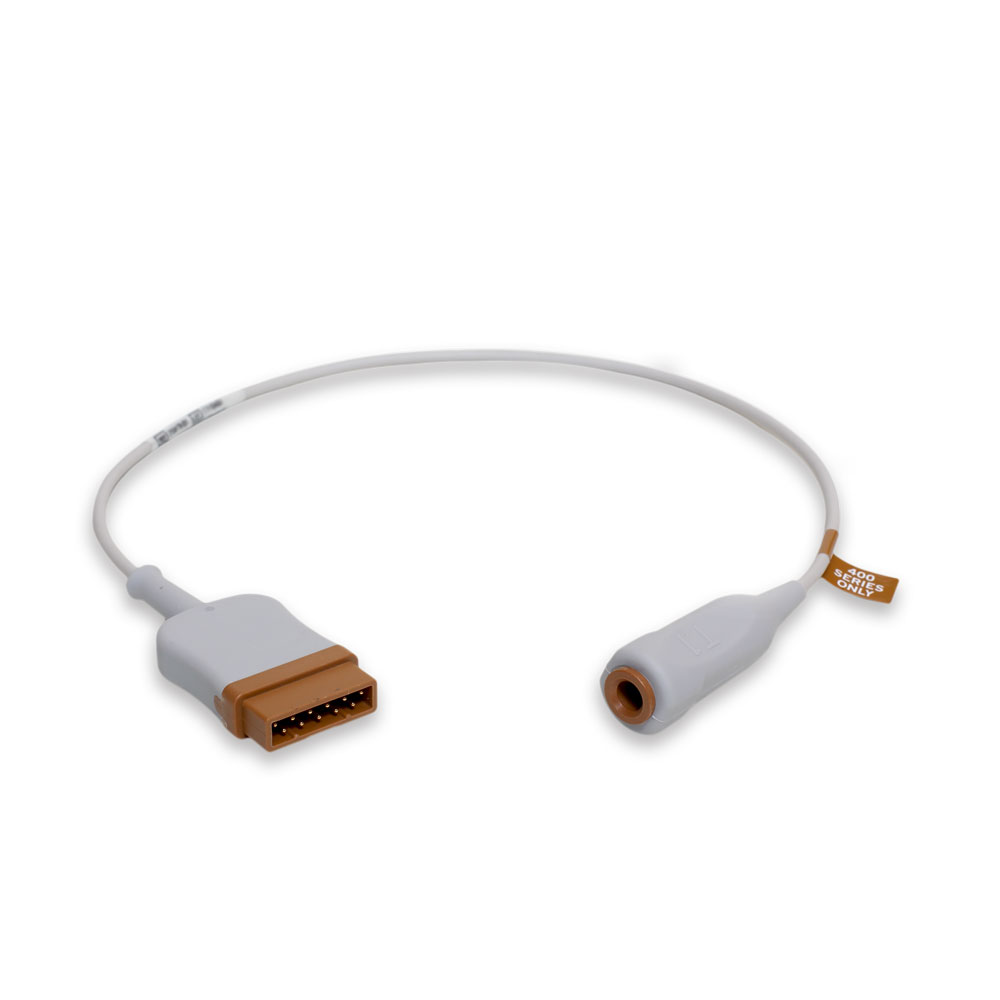 cable de temperatura, transductors de la serie 400, simple, 0.5 m/1.7 pie.