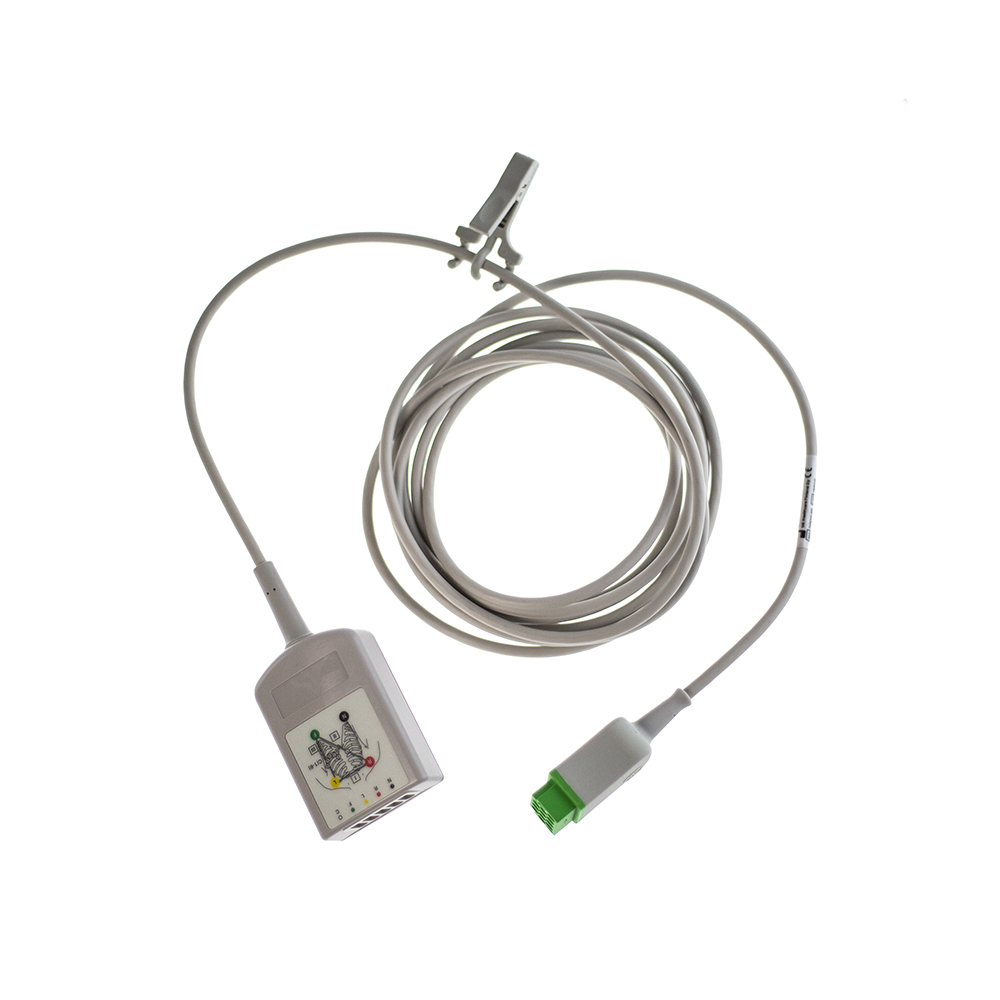 Cable Troncal ECG, 3/5 derivaciones W/Esu Filter, IEC, 3.6 M/12 Ft.