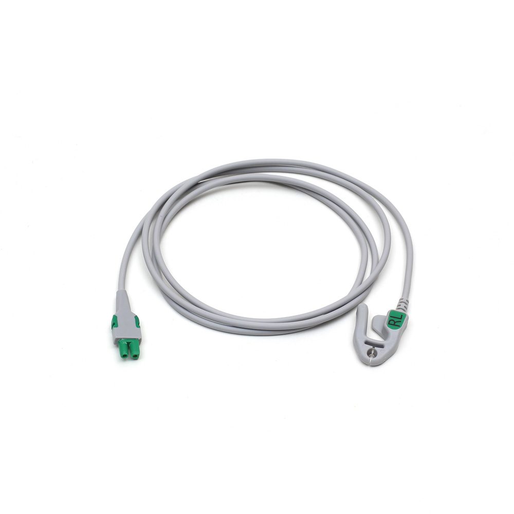 Cable de repuesto ECG, pinza, GRN RL, AHA, 130 cm/51 pulg Cable de repuesto ECG, pinza, GRN RL, AHA, 130 cm/51 pulg