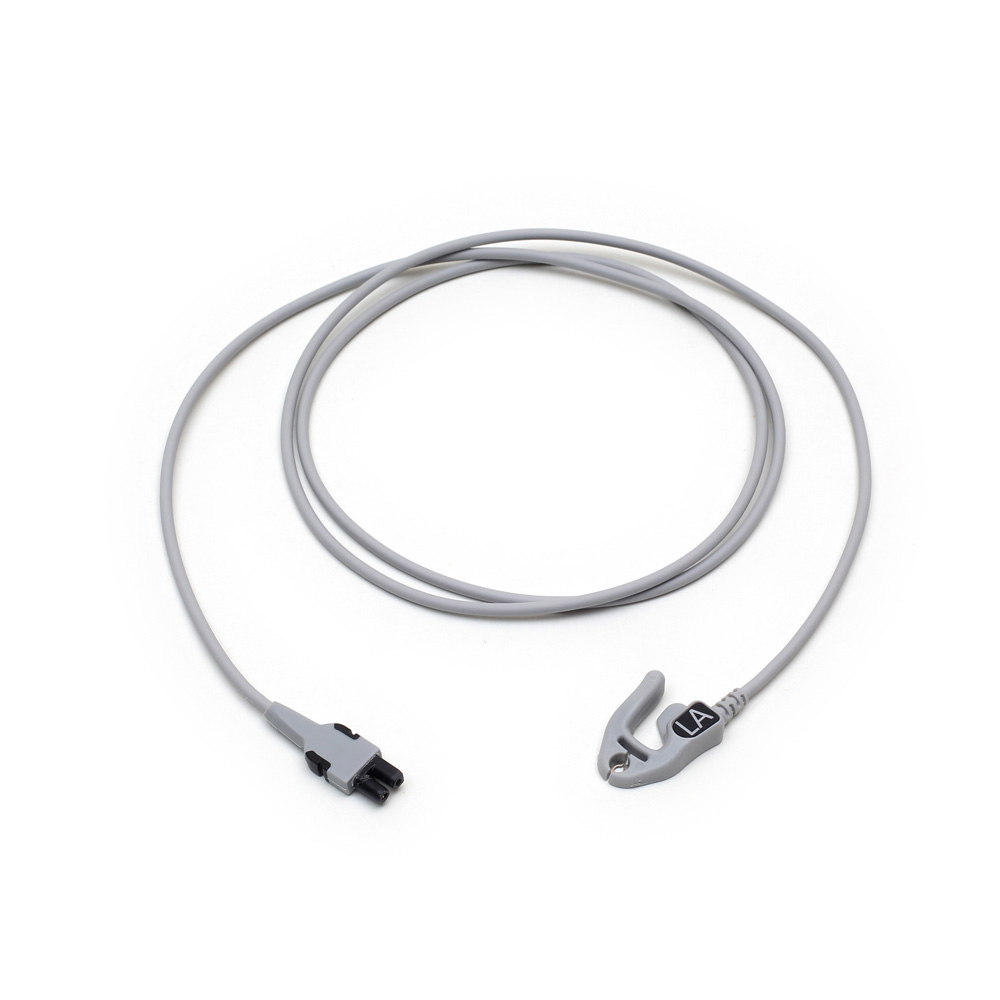 Cable de repuesto ECG, pinza, BLK LA, AHA, 130 cm/51 pulg Cable de repuesto ECG, pinza, BLK LA, AHA, 130 cm/51 pulg