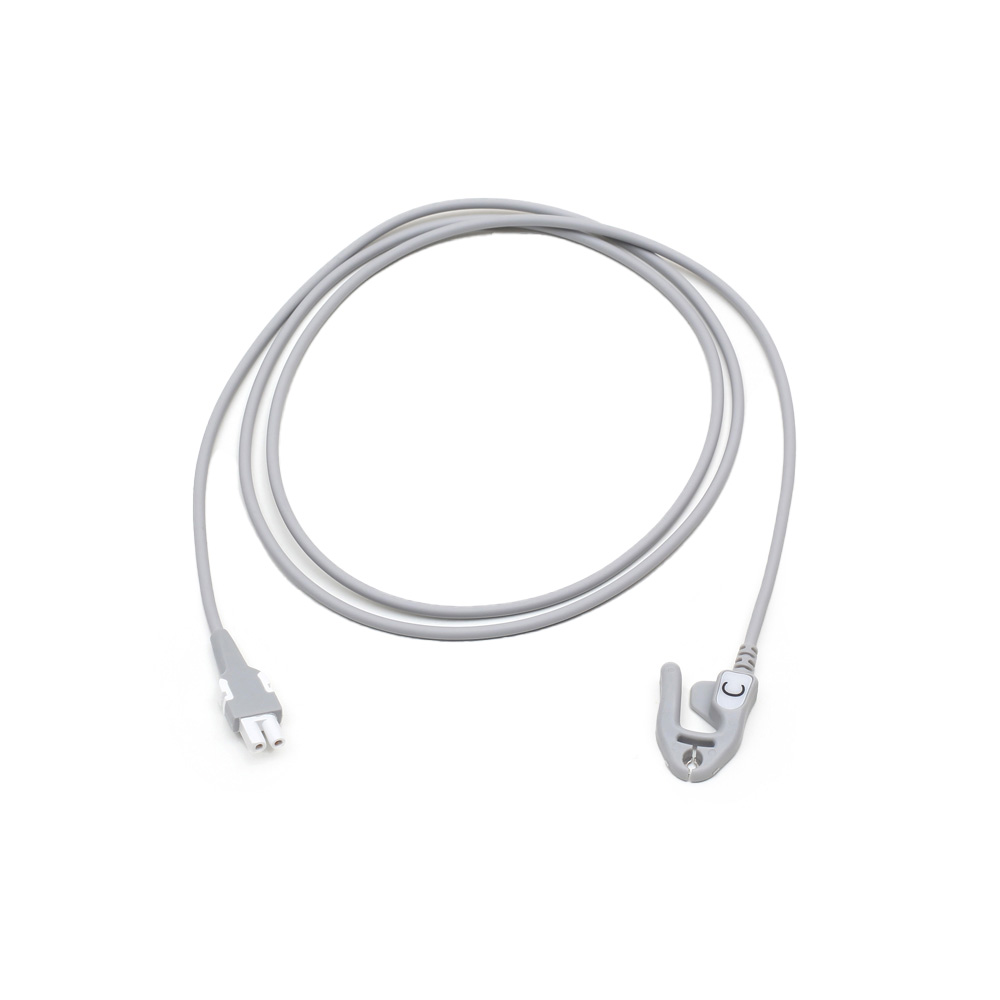 Cable ECG de repuesto, pinza, WHT C, IEC, 130 cm/51 pulg Cable ECG de repuesto, pinza, WHT C, IEC, 130 cm/51 pulg
