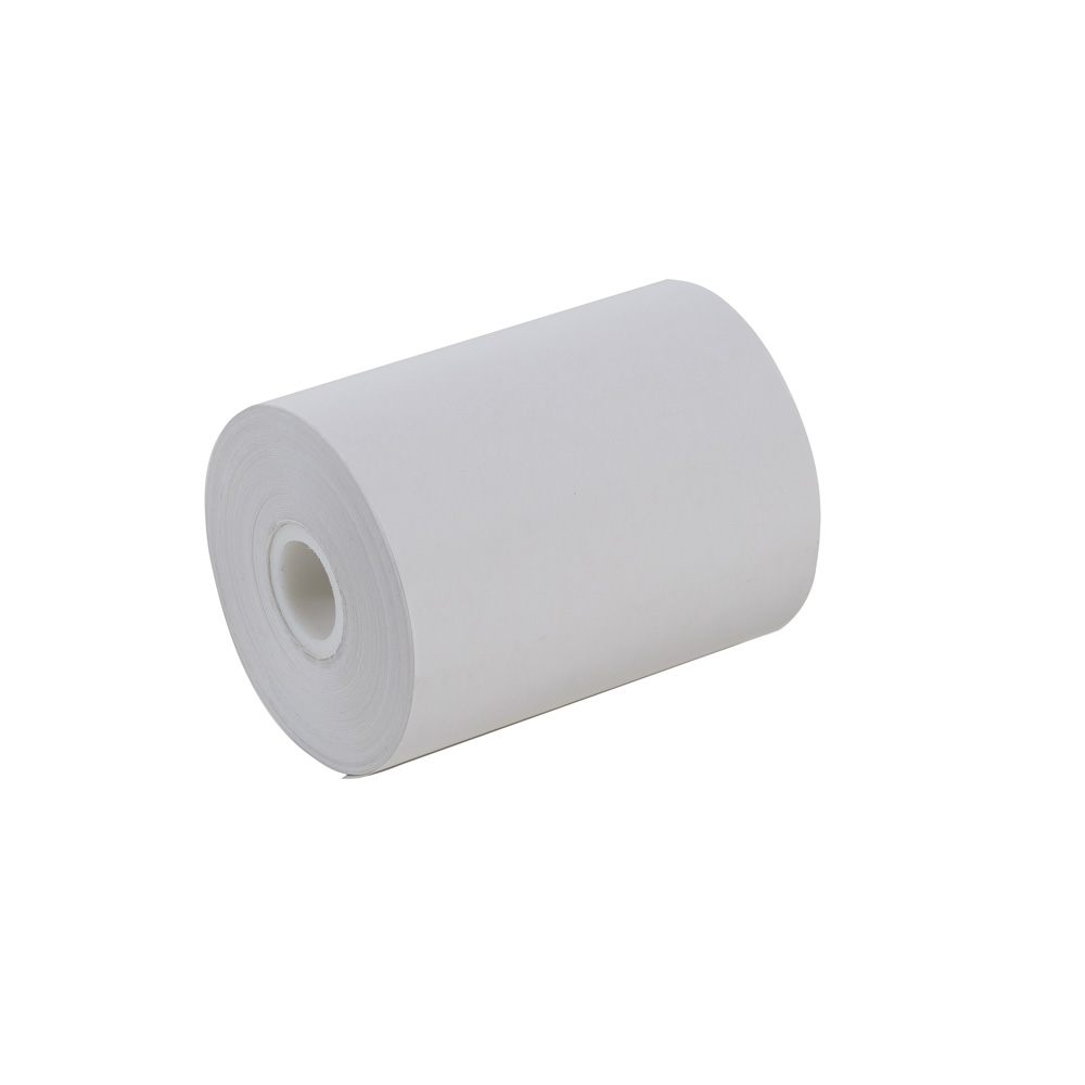 Papel térmico 50 MM X 25.6 M (2 PULG X 84 PIES), en blanco, 20 rollos