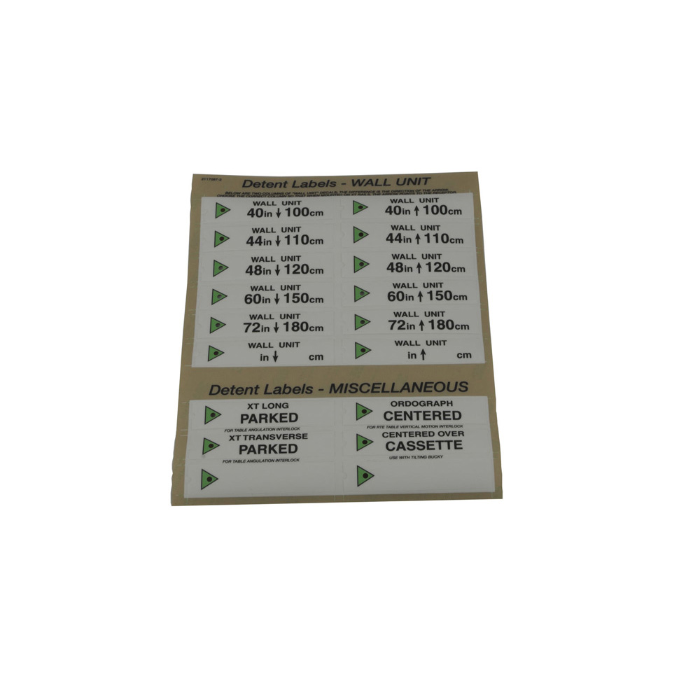 SID Detent Label for XT Suspension SID Detent Label for XT Suspension