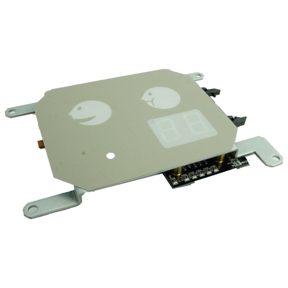 BREATHING LIGHT ASM - Mist Gray with Green LEDs BREATHING LIGHT ASM - Mist Gray with Green LEDs