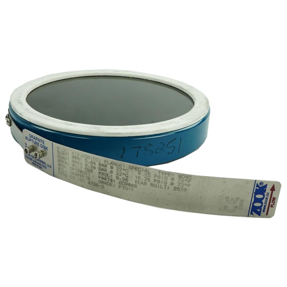 Disk Assembly Graphite Burst Disk Assembly Graphite Burst