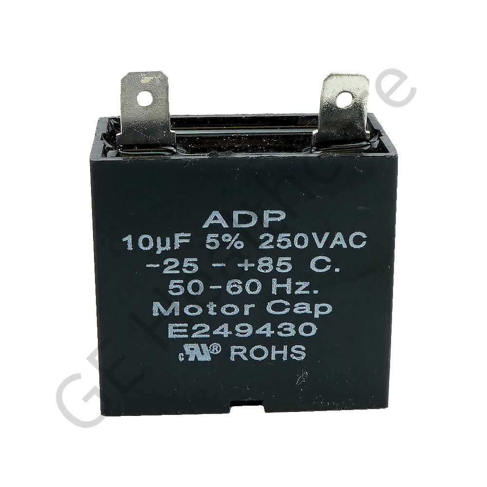 motor cap 10uf 10% 250vax