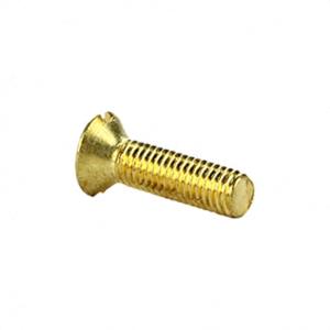BRASS SLOTTED FLT HD SCR BRASS SLOTTED FLT HD SCR