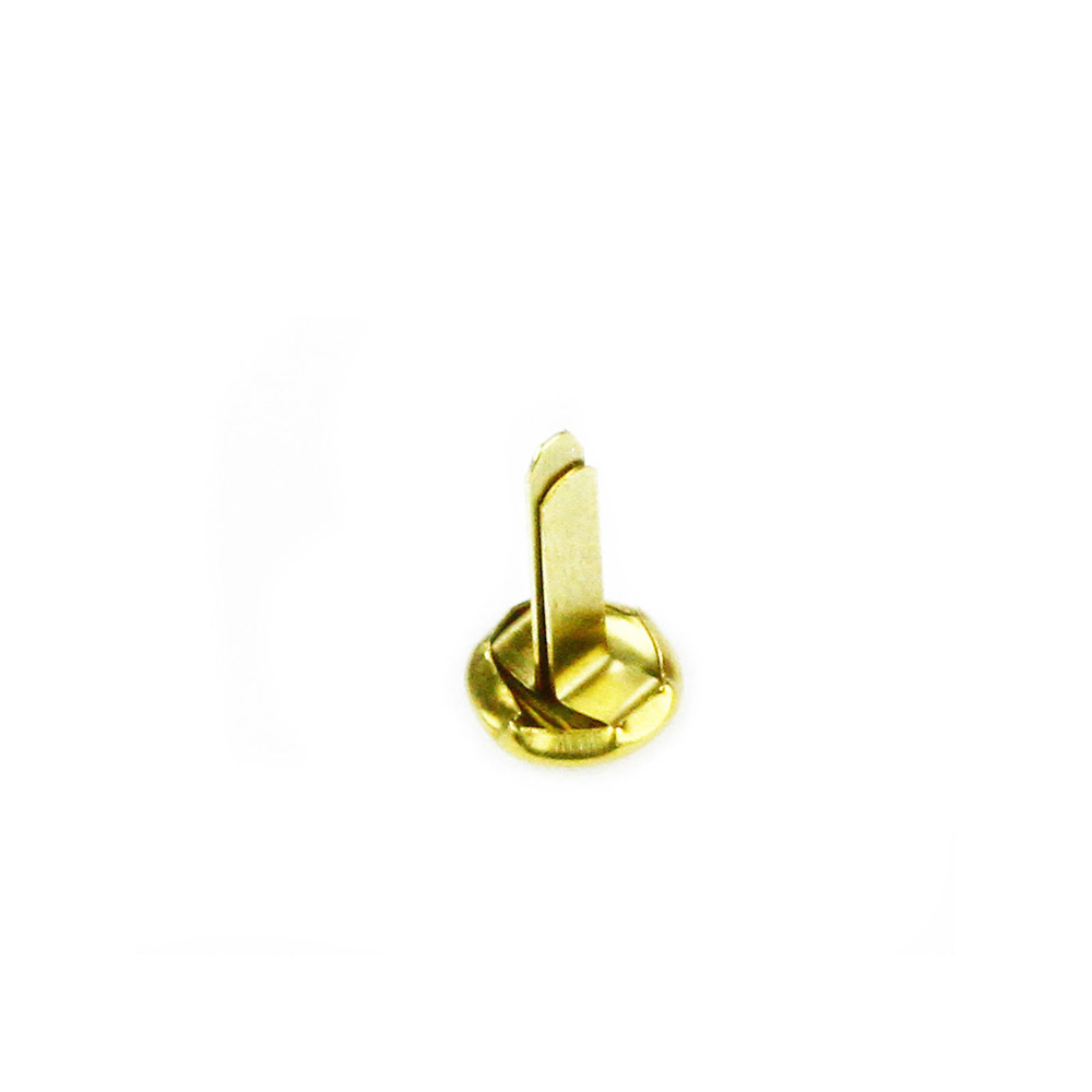Brass Fastener Tabs #NOE-2 Round Head (2RH) Brass Fastener Tabs #NOE-2 Round Head (2RH)