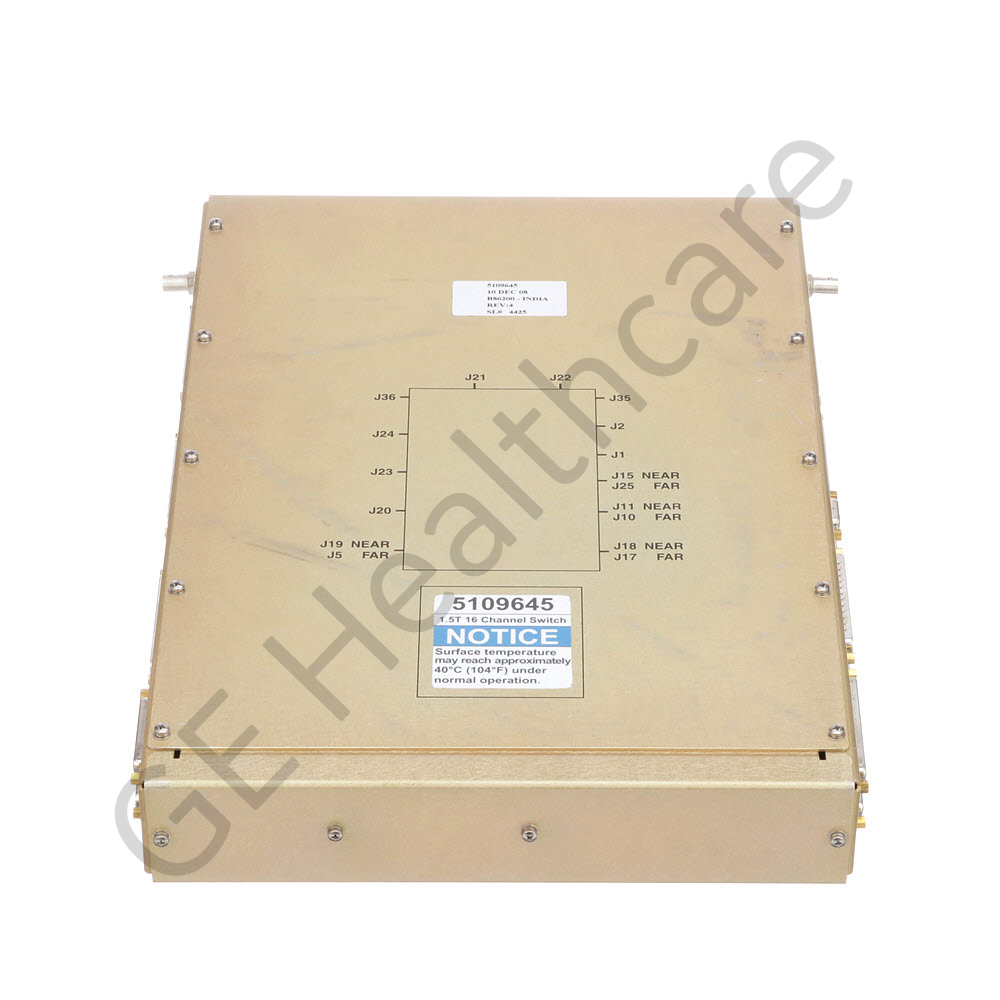 1.5T 16 Channel Switch Assembly 5109645-R 1.5T 16 Channel Switch Assembly 5109645-R