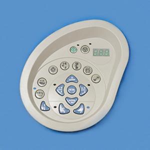 Left CT Control Panel - White (N9) Bezel with Green LED's Left CT Control Panel - White (N9) Bezel with Green LED's