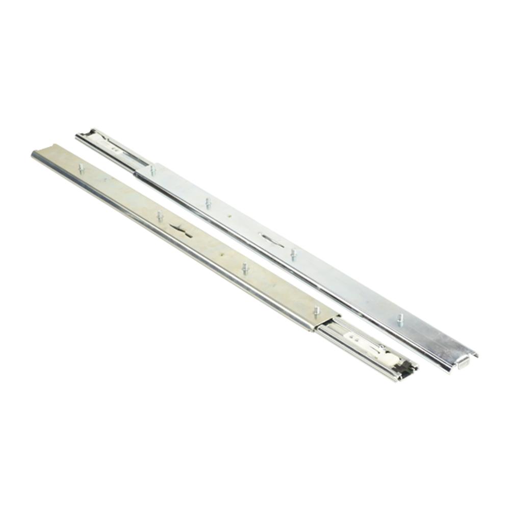 slide, ball bearing, 26in length, 29in travel,  three section sequencing mechanism, lock open, quick disconnect latch slide, ball bearing, 26in length, 29in travel,  three section sequencing mechanism, lock open, quick disconnect latch