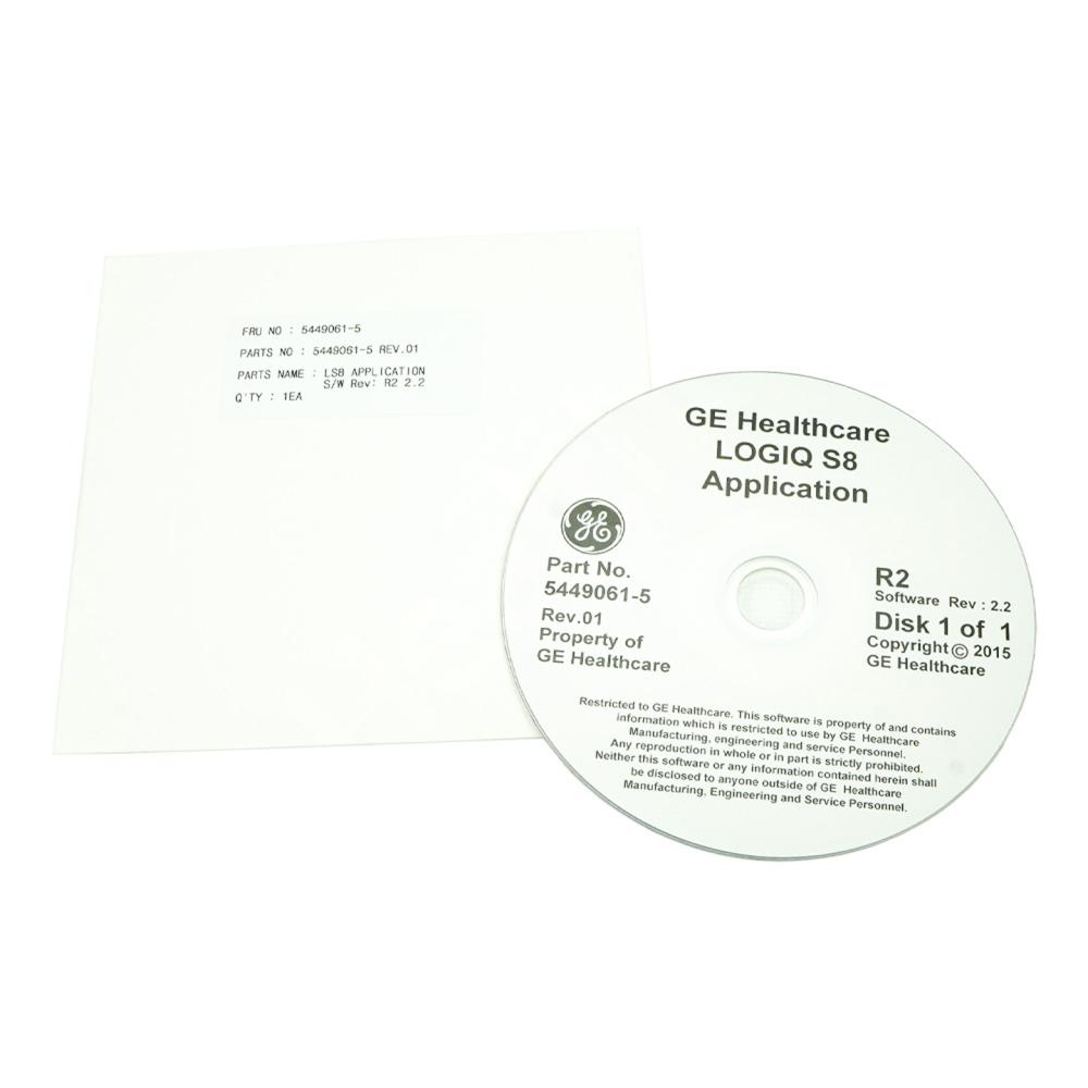 LOGIQ S8 R2.2.2 Application Software LOGIQ S8 R2.2.2 Application Software