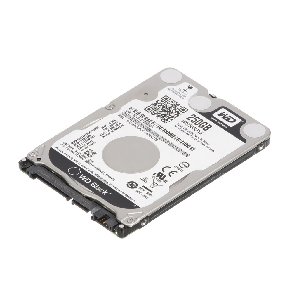 250GB 2.5" Hard Disk Drive (HDD) SATA Interface 250GB 2.5" Hard Disk Drive (HDD) SATA Interface