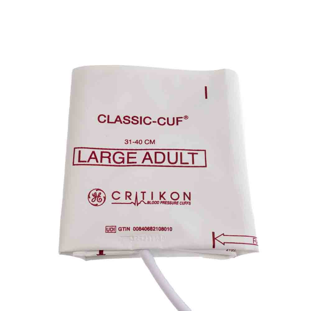 CUF CLÁSICA, ADULTO GRANDE, 1 TB, BLANCO, BAYONETA, 5/BX