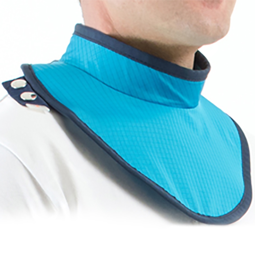 MAVIG Thyroid Shield with hook and burr closure, model RA614, neck size 32-45 cm, lead eq 0.5-0.5mm, color Ocean MAVIG Thyroid Shield with hook and burr closure, model RA614, neck size 32-45 cm, lead eq 0.5-0.5mm, color Ocean