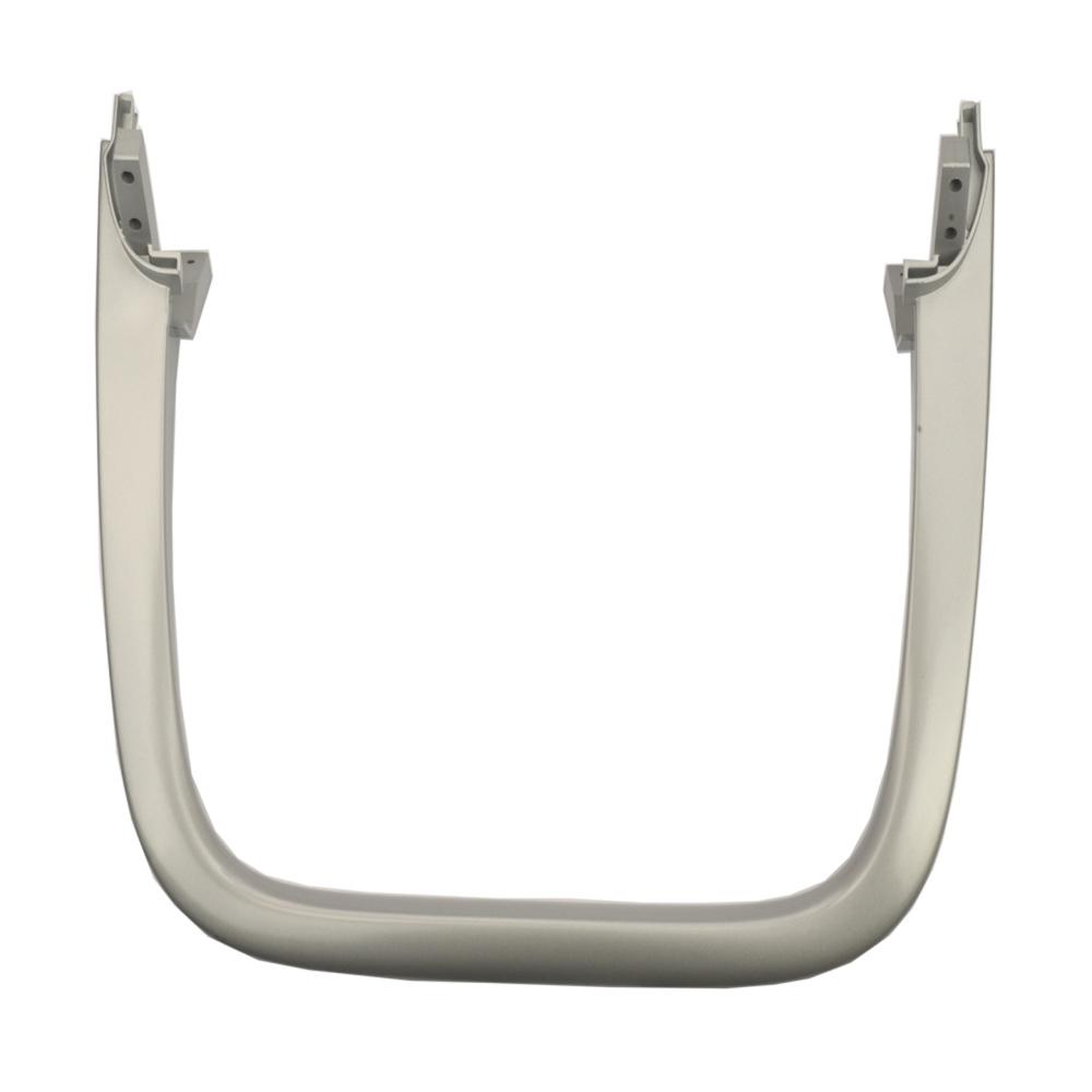 Handle Rear, Gloss Silver Finish Handle Rear, Gloss Silver Finish