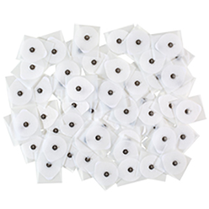 ECG Snap Electrode Cloth Teardrop Solid Gel, 47.625mm / 1.875” 600 Electrodes /Case ECG Snap Electrode Cloth Teardrop Solid Gel, 47.625mm / 1.875” 600 Electrodes /Case
