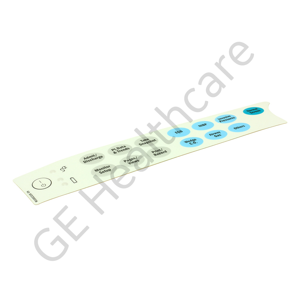 PARTE DE REPUESTO, ETIQUETA DE PANEL HORIZONTAL, F-FM - EN PARTE DE REPUESTO, ETIQUETA DE PANEL HORIZONTAL, F-FM - EN