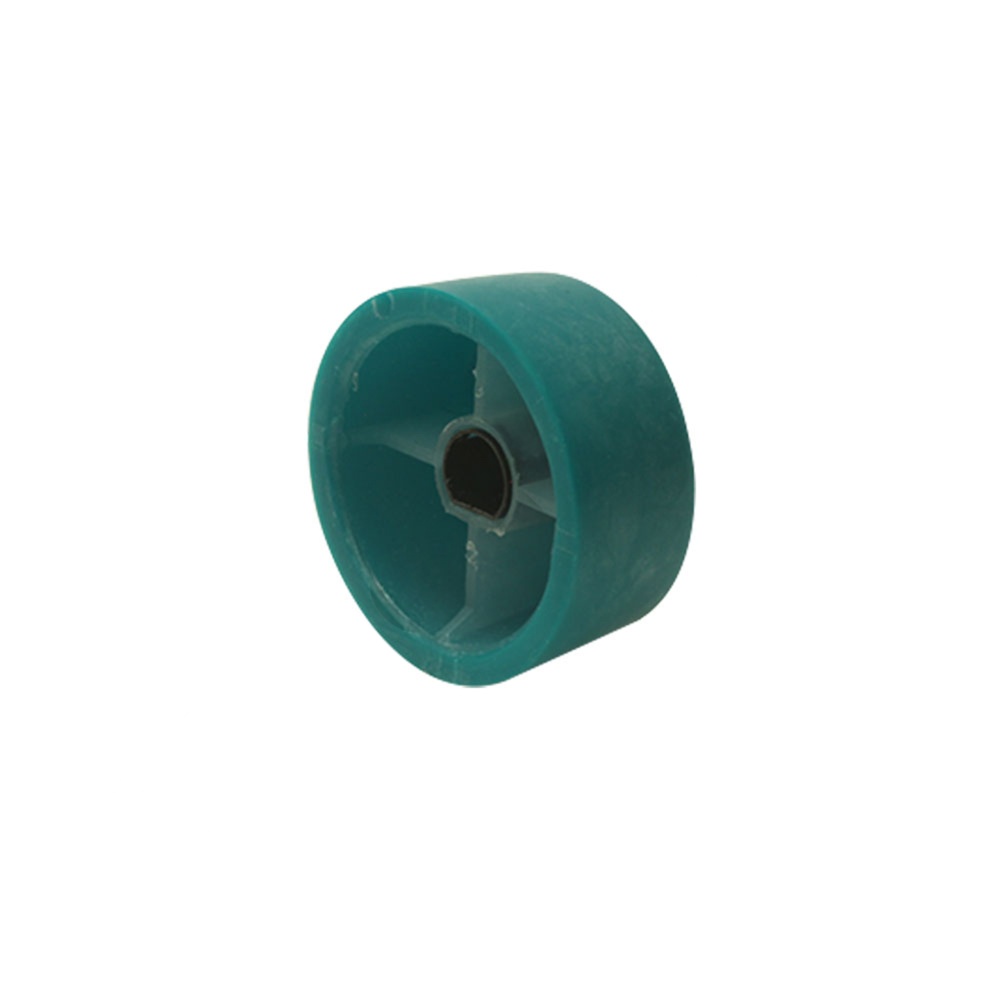 Knob - Midsize Soft Touch 6.35 Shaft Teal Green Snap On Knob - Midsize Soft Touch 6.35 Shaft Teal Green Snap On