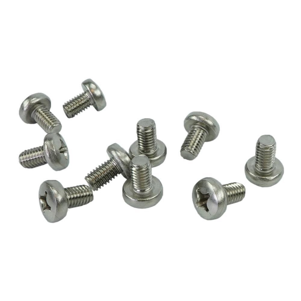 PARTE OEM, Kit, Phil tornillo mecánico M6 10mm cantidad 10 PARTE OEM, Kit, Phil tornillo mecánico M6 10mm cantidad 10