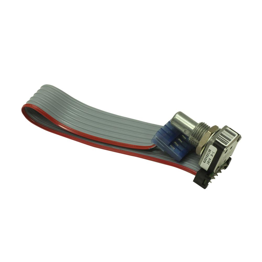 ROT-CODIFICADOR, 16 pos, 22.5 Grados, Retenes, botón de presión, .Cable tafilete céntrico de 100 pulgadas , 6 pulgadas de largo ROT-CODIFICADOR, 16 pos, 22.5 Grados, Retenes, botón de presión, .Cable tafilete céntrico de 100 pulgadas , 6 pulgadas de largo