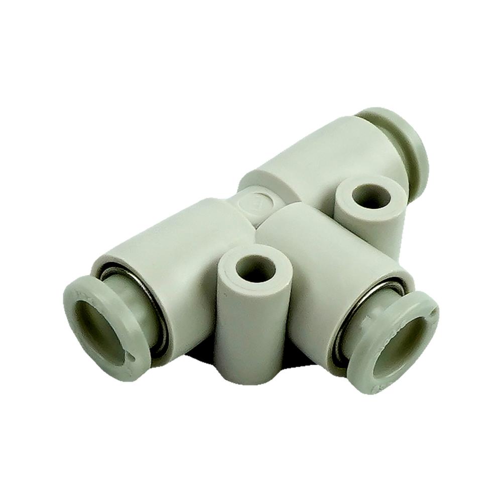 TEE, 6MM X 6MM X 6MM CONEXIÓN POR EMPUJE TEE, 6MM X 6MM X 6MM CONEXIÓN POR EMPUJE