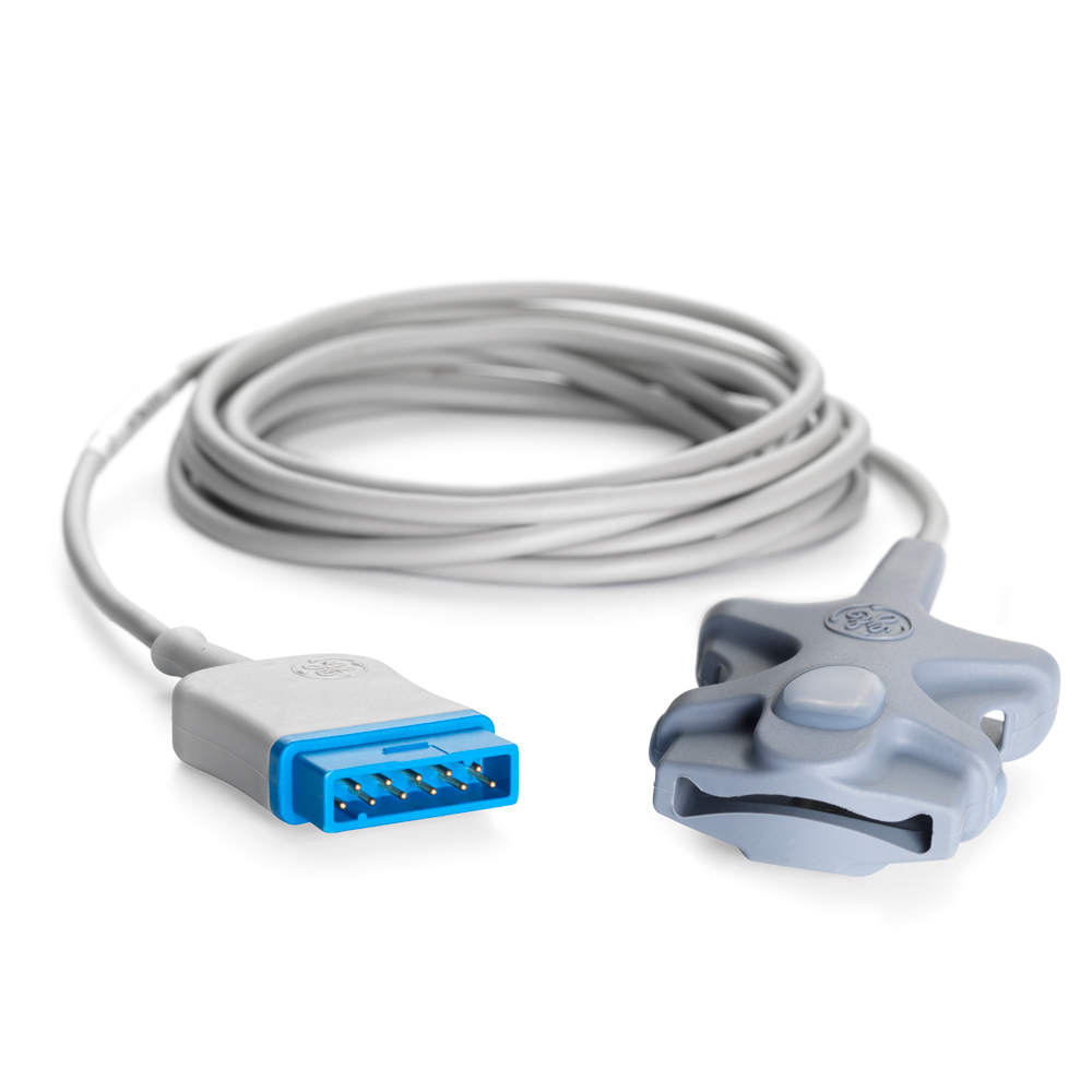 Sensor TruSignal SpO2 FingerTip con conector GE, 4 m Sensor TruSignal SpO2 FingerTip con conector GE, 4 m