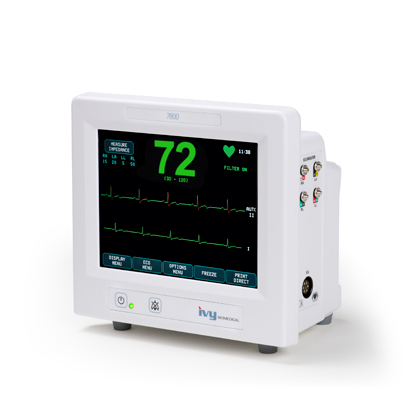 Monitor cardíaco y para gatilleo Ivy 7800